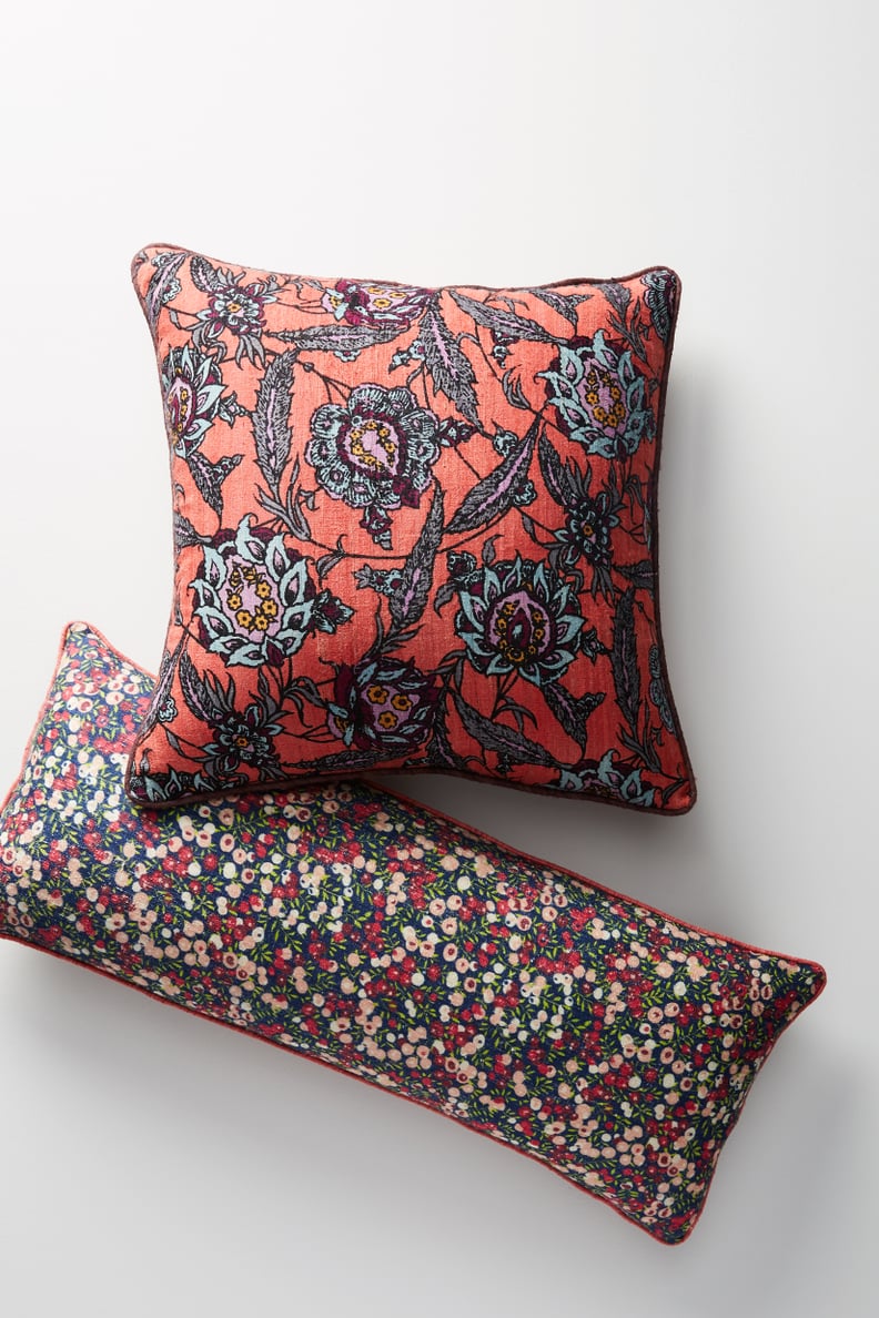 Liberty Throw Pillows Tigris and Wiltshire Berry
