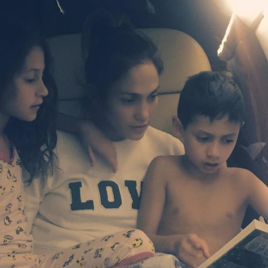 Jennifer Lopez With Her Kids Instagram October 2016
