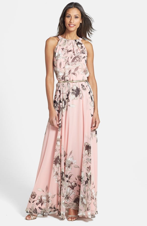 Eliza J Print Chiffon Maxi Dress ($158) | What to Wear to Every Wedding ...