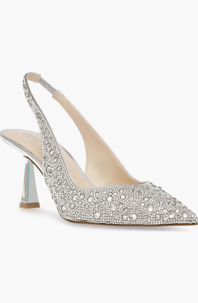 Betsey Johnson Clark Slingback Pointed Toe Pump