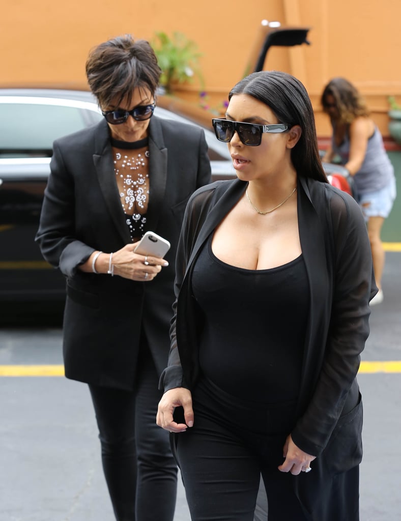 Kim Kardashian and Kris Jenner in LA August 2015 | Pictures