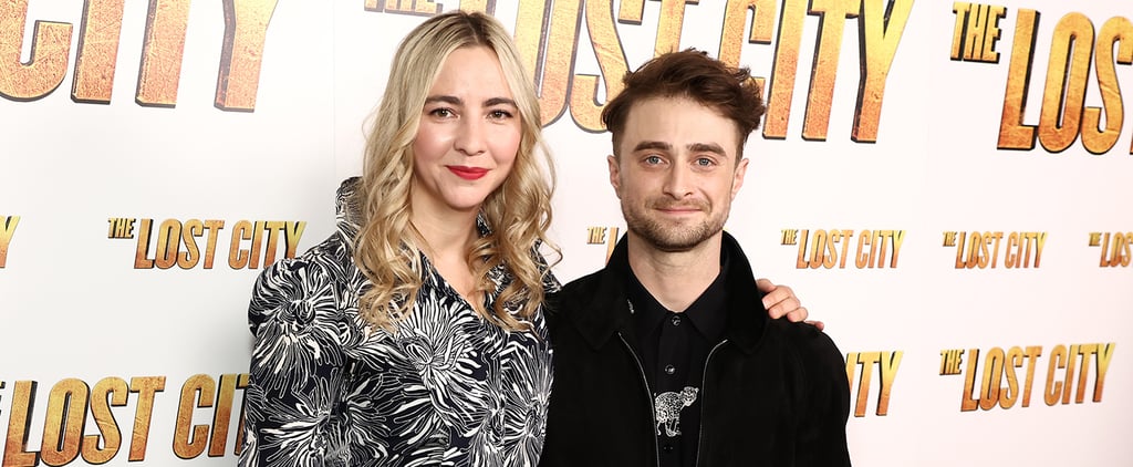 Daniel Radcliffe and Erin Darke at The Lost City Premiere