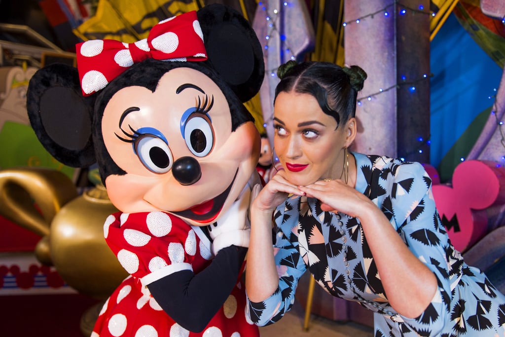 Katy Perry celebrated the Fourth of July at Walt Disney World Resort in Florida in 2014.