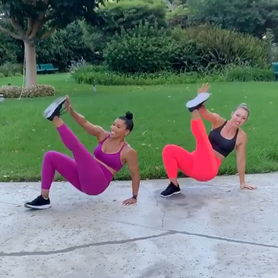 Jeanette Jenkins 10 Move Bodyweight HIIT Workout POPSUGAR Fitness UK