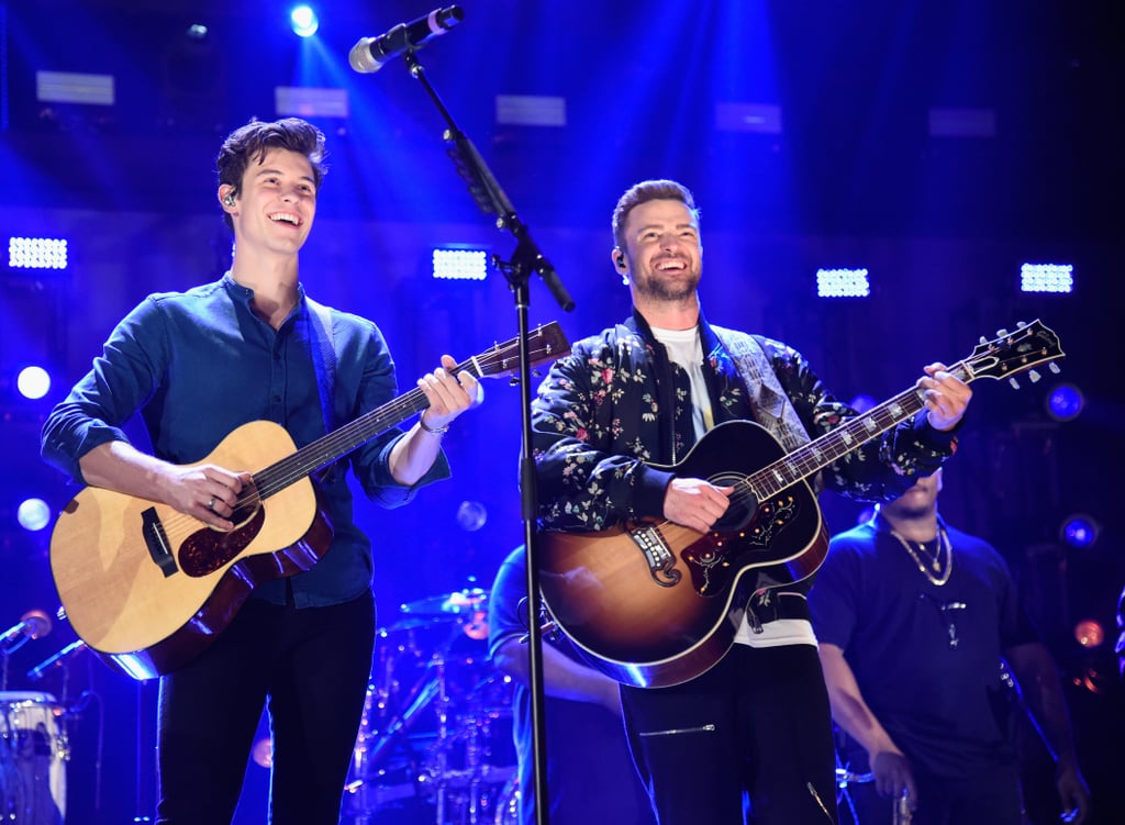 Justin Timberlake and Shawn Mendes iHeartRadio Performance