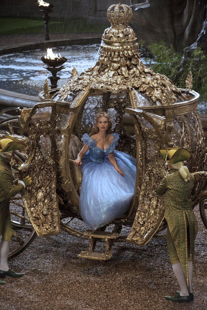And Cinderella's transformation is as magical as ever too.