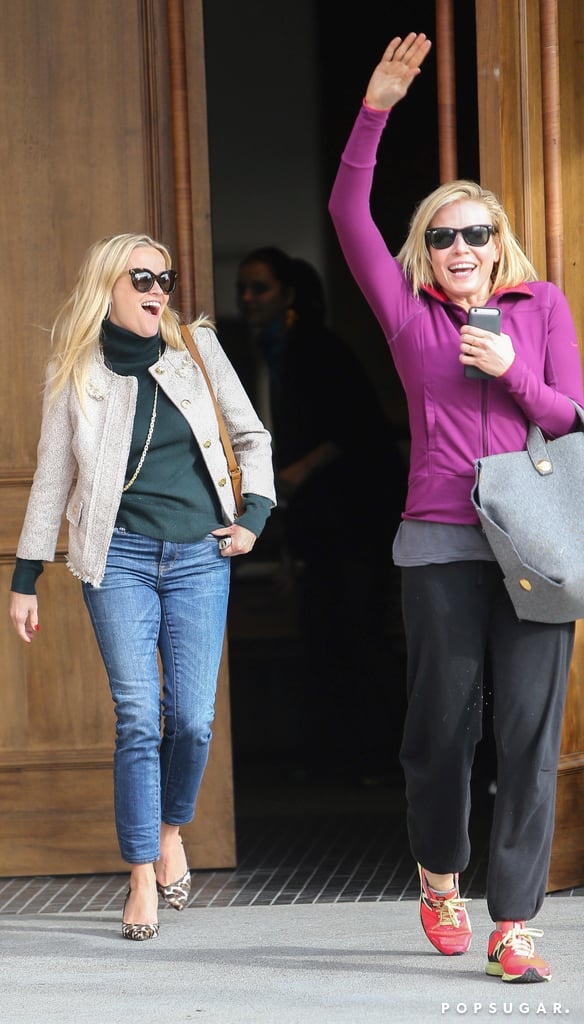 Reese Witherspoon and Chelsea Handler Having Lunch in LA