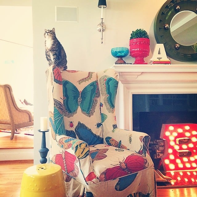 The find an adorable, brightyellow side table. HomeGoods Decor POPSUGAR Home Photo 21