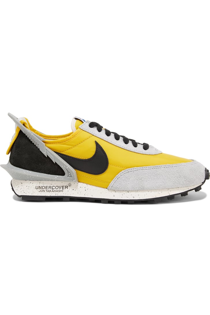 Nike - nike daybreak net a porter + Undercover Daybreak shell, suede and leather sneakers