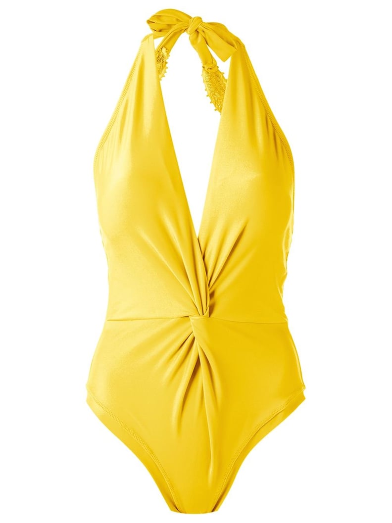 Martha Medeiros Halterneck Swimsuit