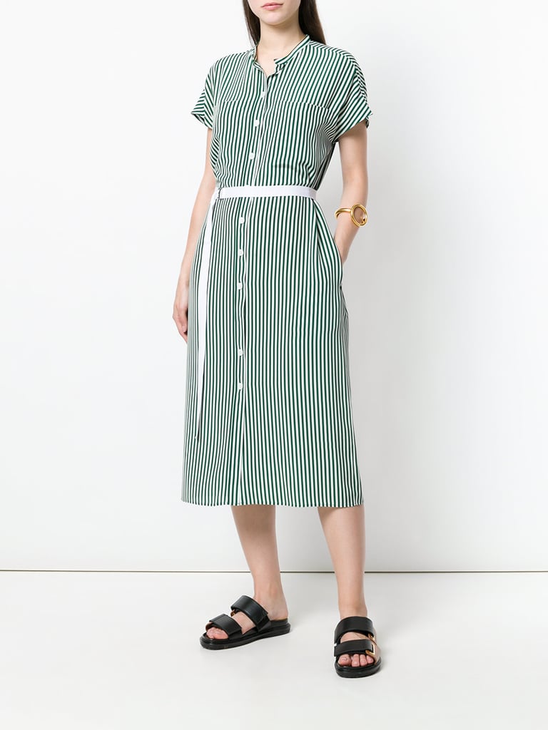 Joseph Striped Shirt Dress