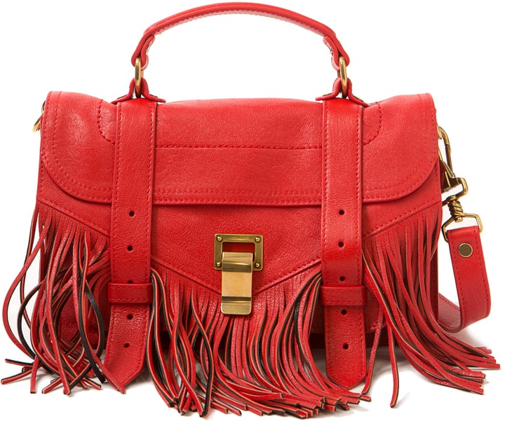 Proenza Schouler Mini PS1 Fringe Bag ($1,625) | Spring Bag Trends 2015 ...