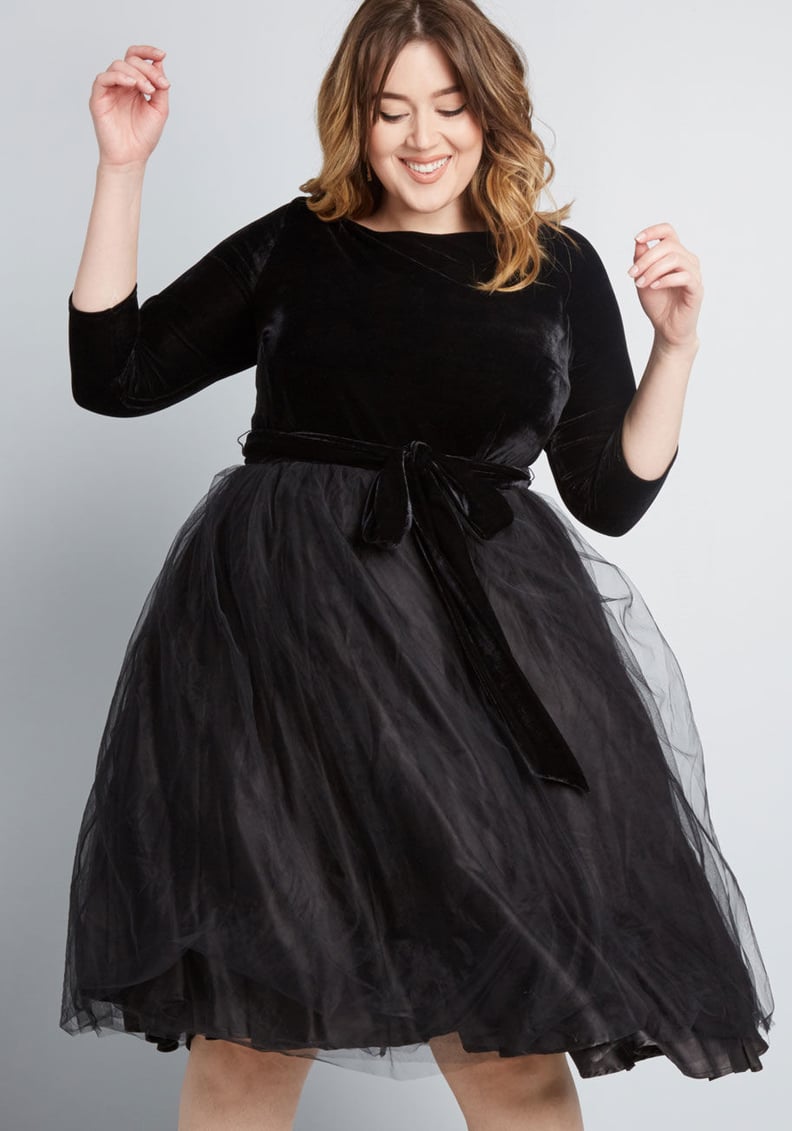 Collectif x MC Go Vogue Fit and Flare Dress