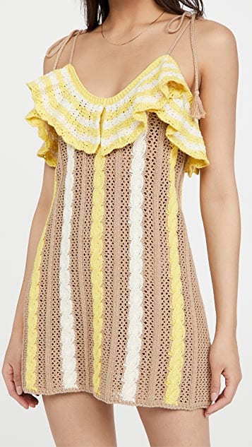 MSGM Crochet Dress