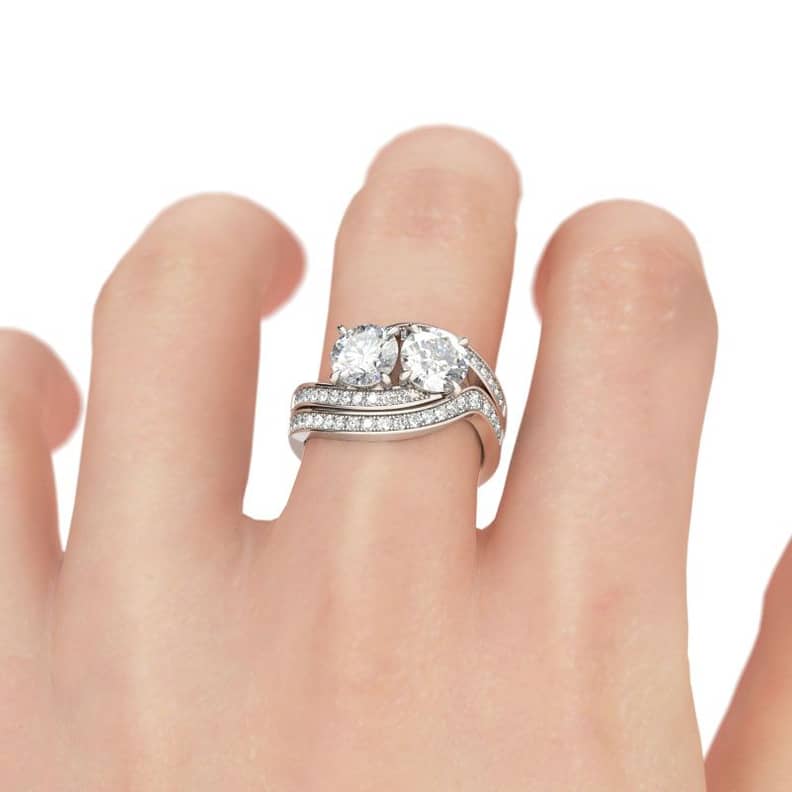 Two Stone Engagement Rings Are the New Trend For 2020 POPSUGAR Fashion