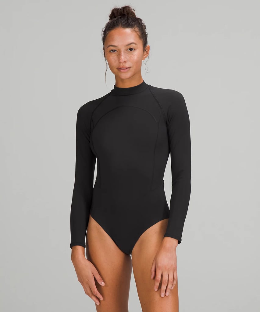A Long Sleeve Swimsuit: Lululemon Long-Sleeve Zip-Back Paddle Suit