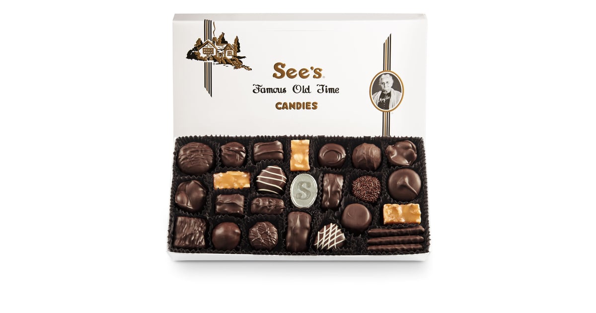 A Classic Box of Chocolates See's Candies Assorted Dark Chocolates Best Gifts Under 100 2021