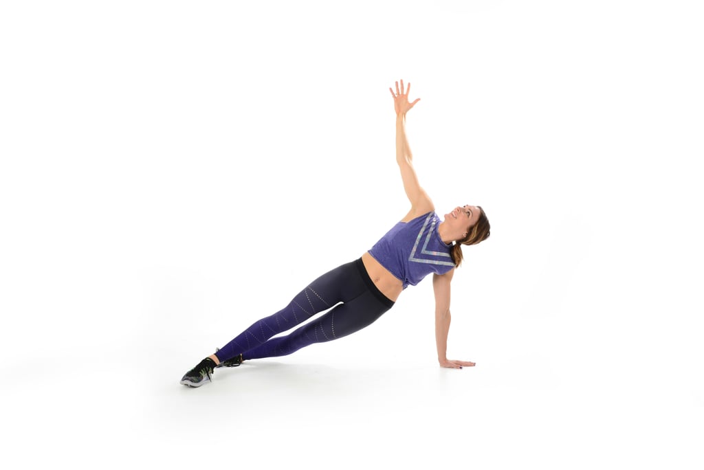 Push-Up to Side Plank With 2 Hip Dips