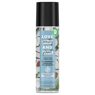 Love Beauty and Planet Coconut Water Dry Shampoo
