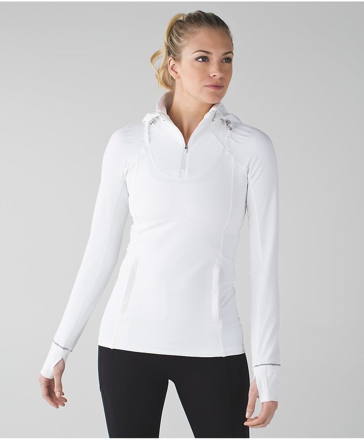 lululemon rain on train on jacket