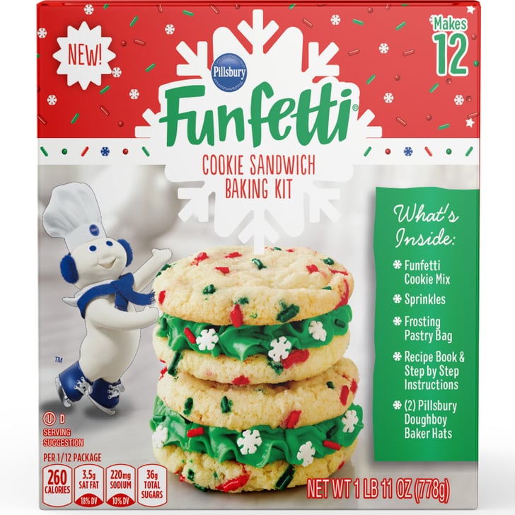 Pillsbury S Funfetti Christmas Tree Cookie Kits Popsugar Australia Food