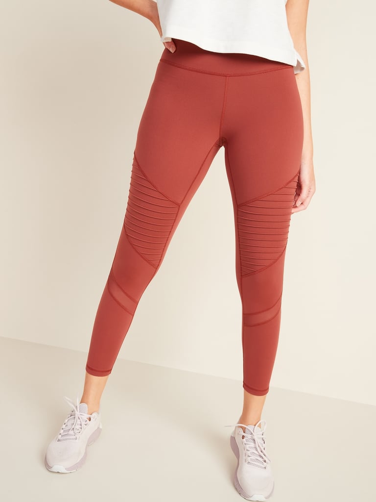 navy workout leggings