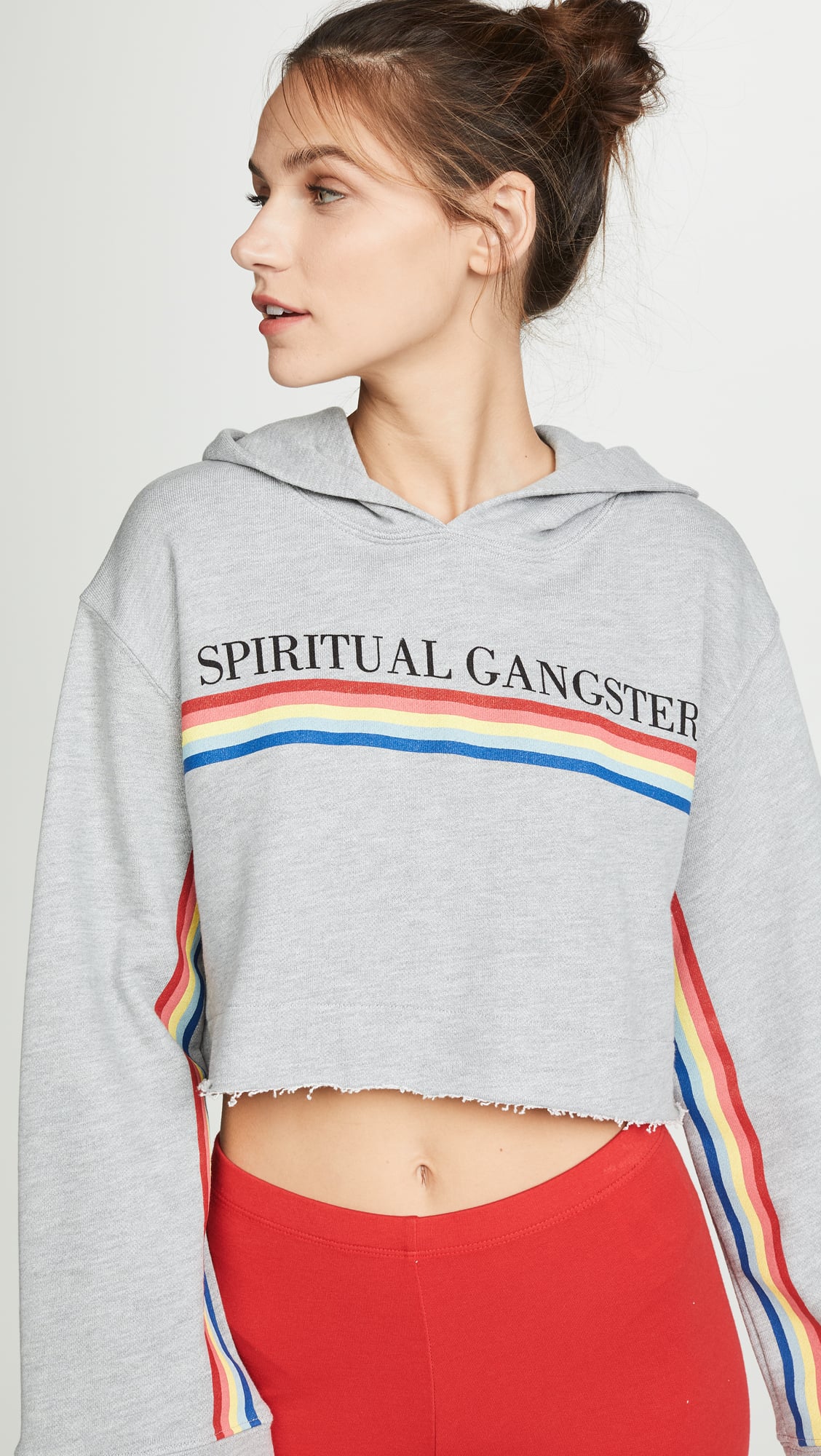Spiritual gangster deals rainbow sweatshirt