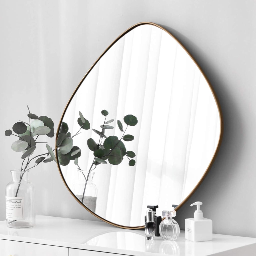 A Teardrop Mirror: Bikarsoul Asymmetrical Wall Mirror