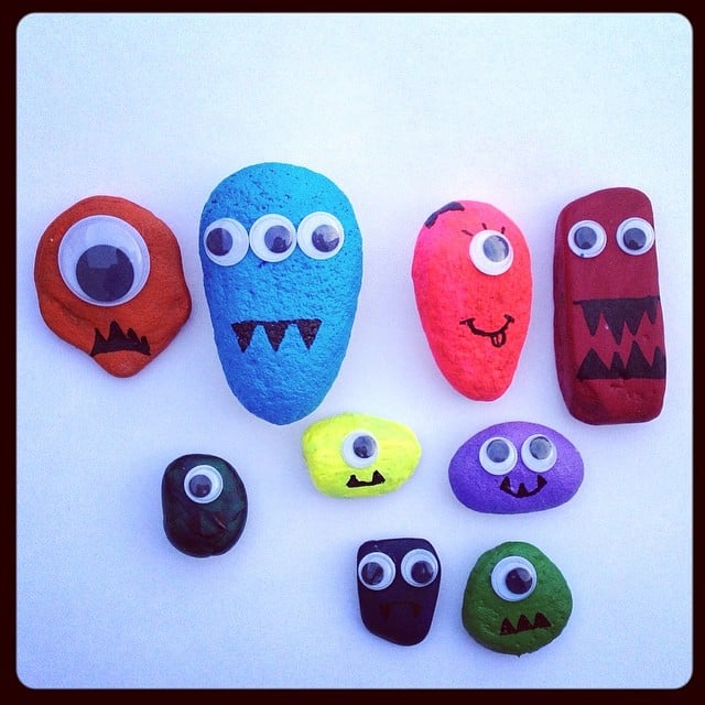 Paint Rocks Outdoor Play Ideas POPSUGAR Family Photo 12