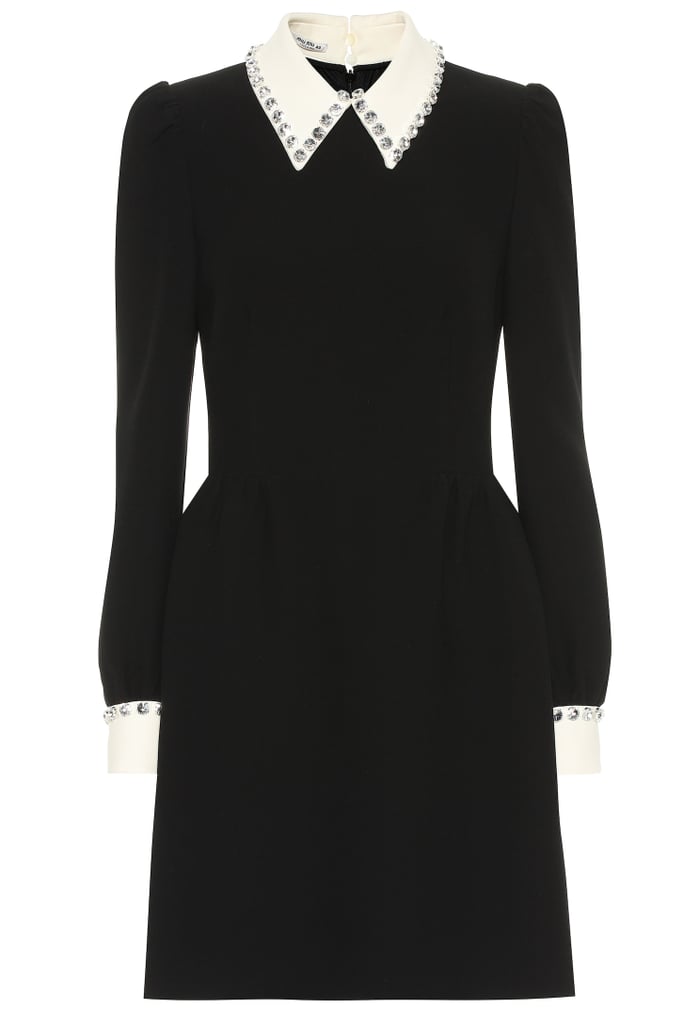 Miu Miu Embellished Cady Minidress