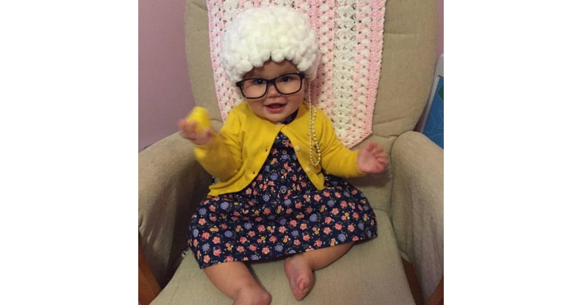 Grandma costume Best Baby Costumes 2019 POPSUGAR UK Parenting Photo 18
