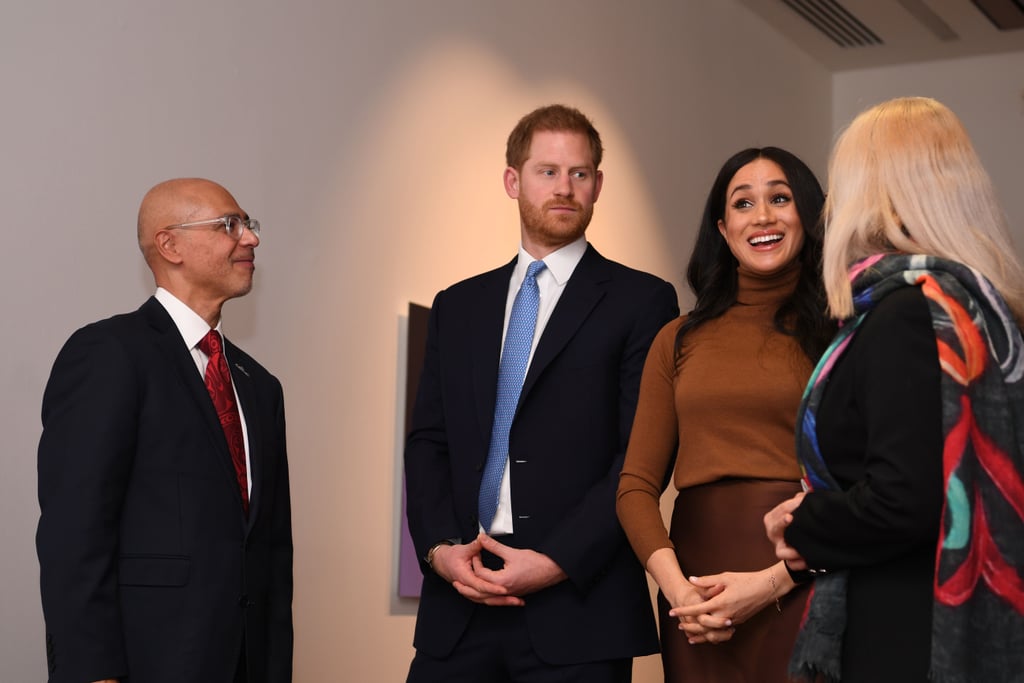 Meghan Markle and Prince Harry Visit Canada House 2020