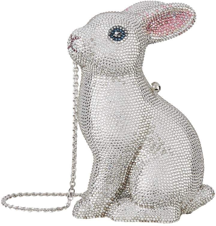Judith Leiber Crystal Bunny Clutch