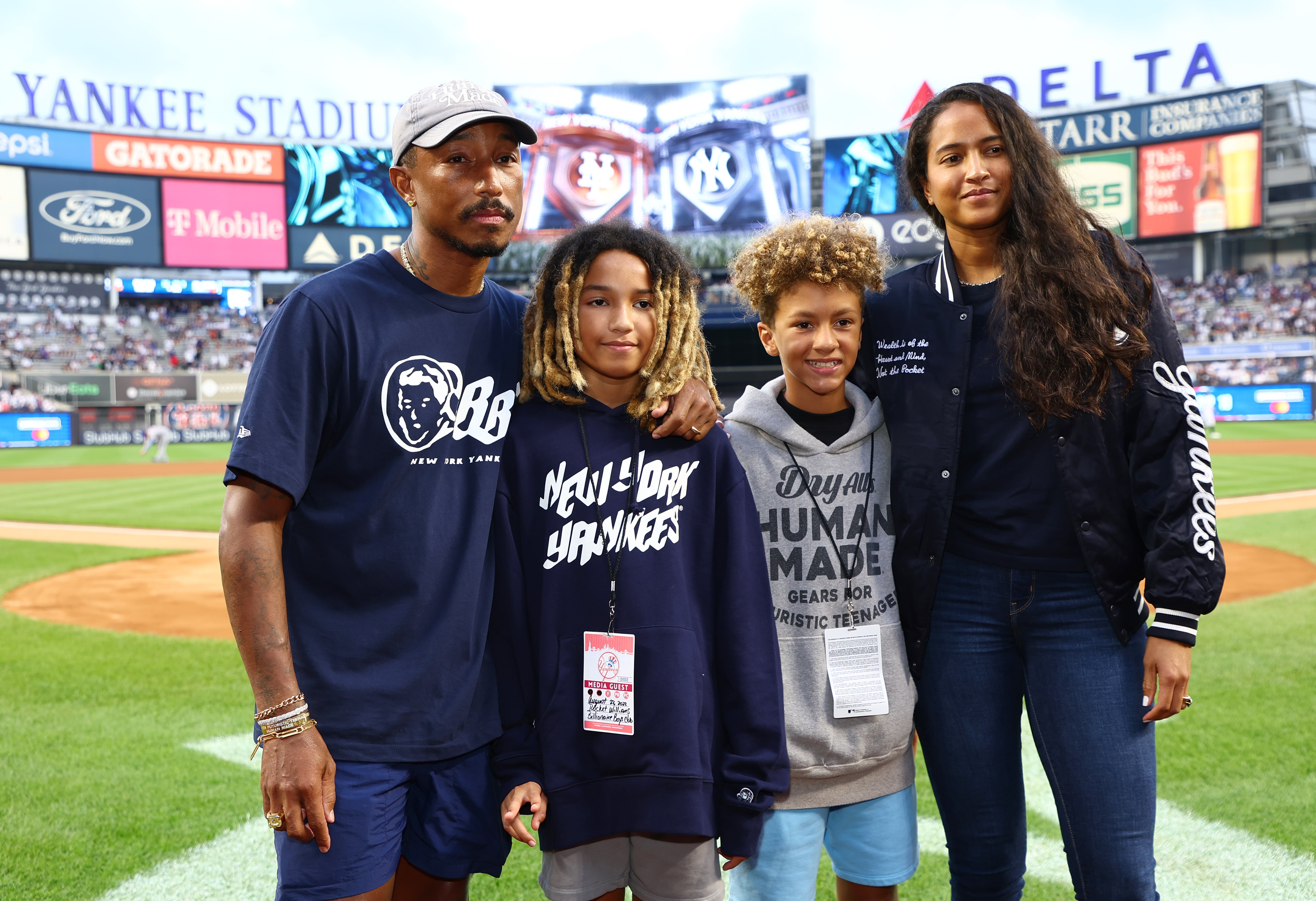 Fashion New York American Baseball Team Yankee Shirt Family Fan