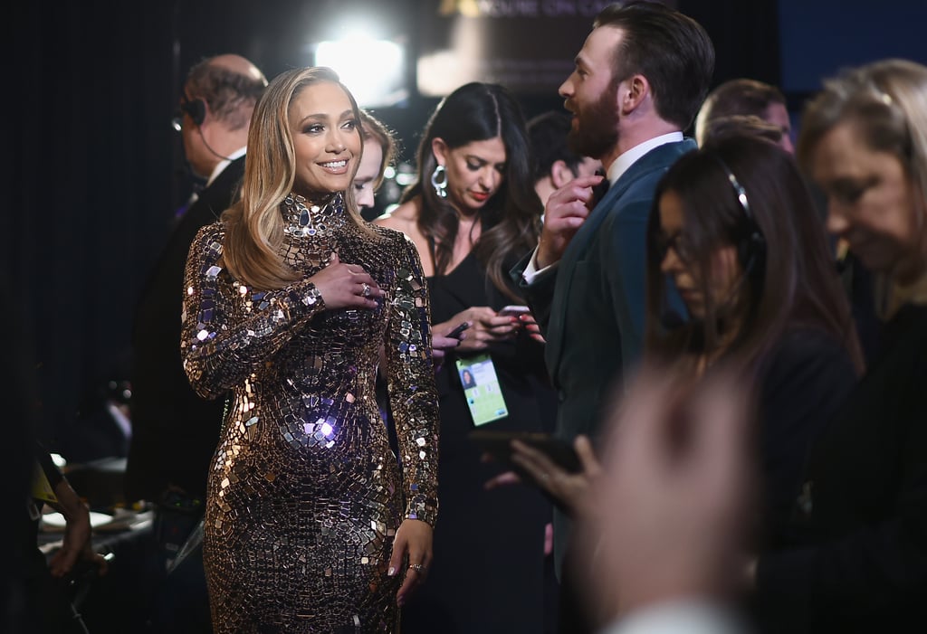 Pictured: Jennifer Lopez and Chris Evans