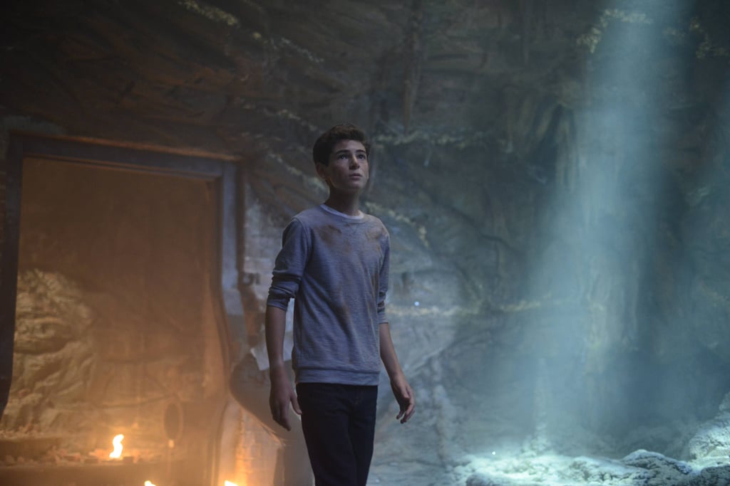 And finally, a look inside the batcave! We'll have to wait until the season premiere to see more.