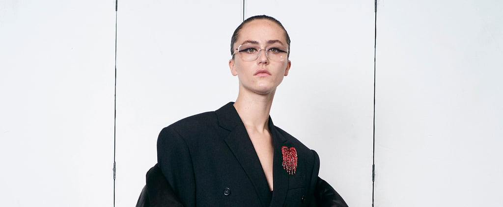 Ella Emhoff Models in Balenciaga Couture Runway Show