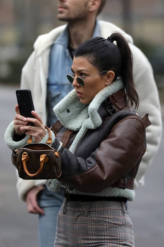 Kourtney kardashian shop louis vuitton backpack
