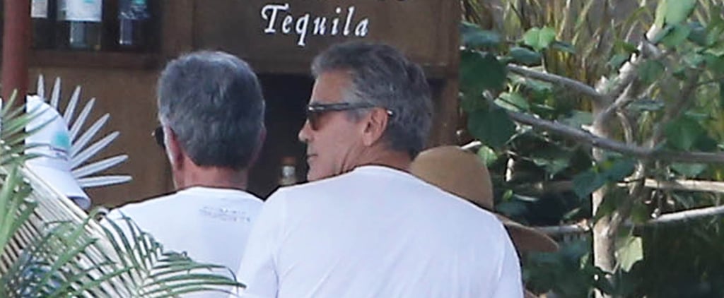 George Clooney and Amal Alamuddin in Mexico