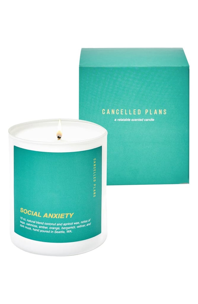 Cancelled Plans Social Anxiety Candle