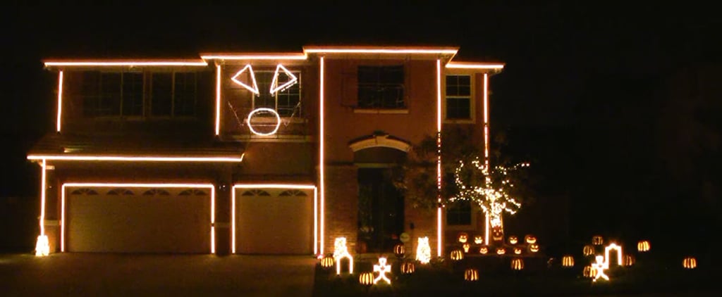 Halloween House Light Show