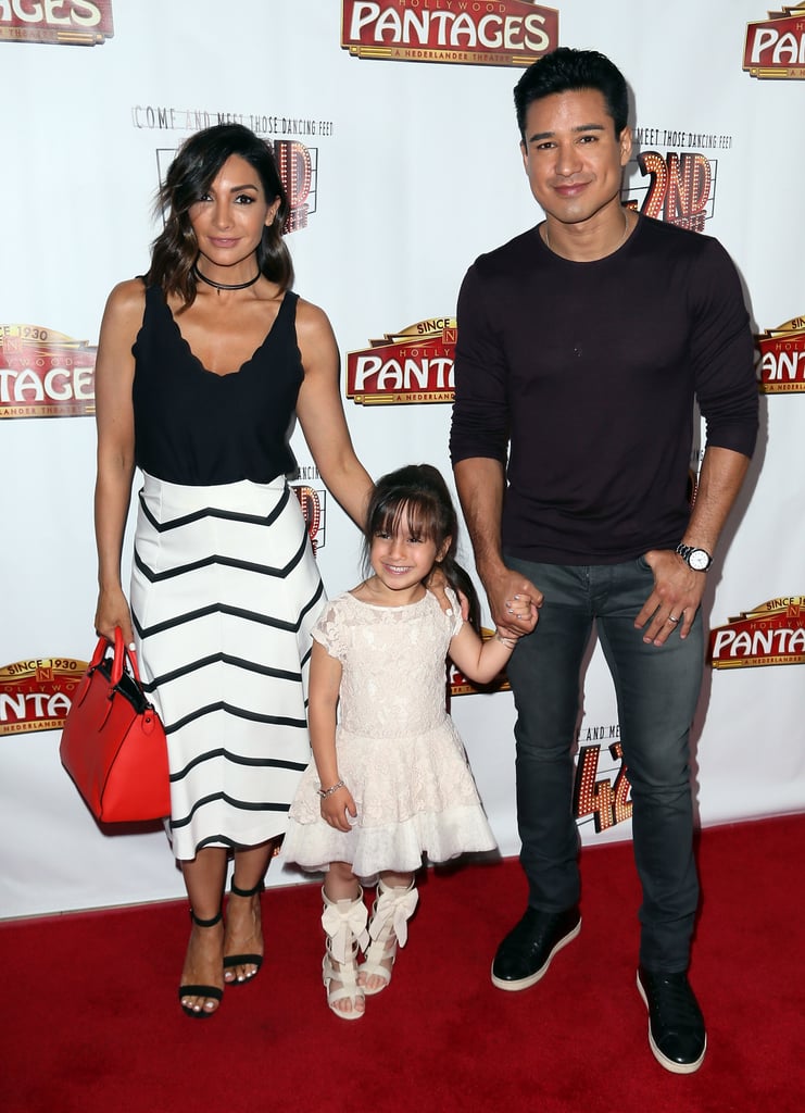 Mario Lopez and His Daughter on Red Carpet May 2016