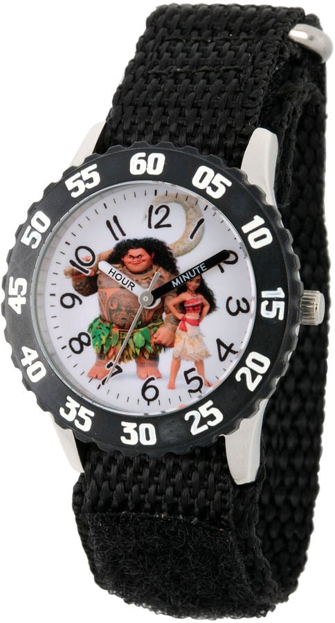 Disney Moana Black Strap Watch