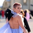 弗洛伦斯普将粉色芭比Buzz削减在巴黎高级定制时装周