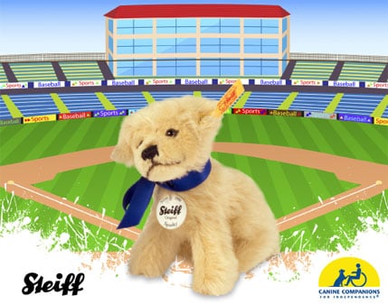 Spunky the Steiff Dog ($50)
One hundred percent of proceeds go to Canine Companions For Independence.