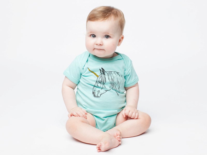 Unicorn Drawing Onesie