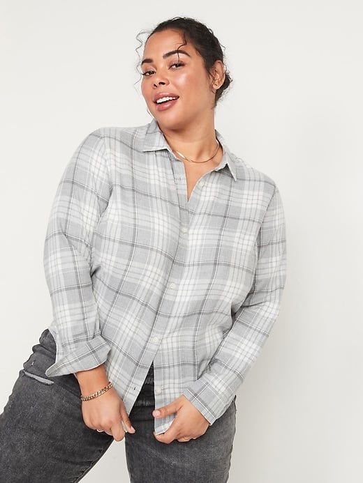 Old Navy Classic Plaid Flannel Shirt