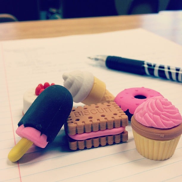 Using Scented Erasers