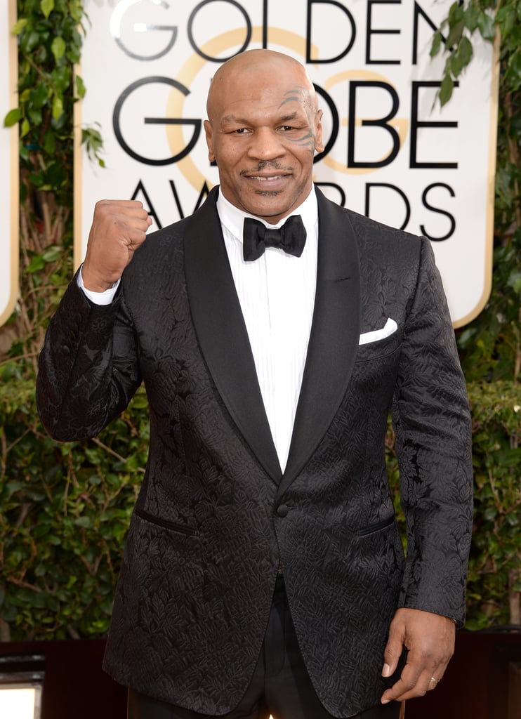 Mike Tyson at the Golden Globes 2014