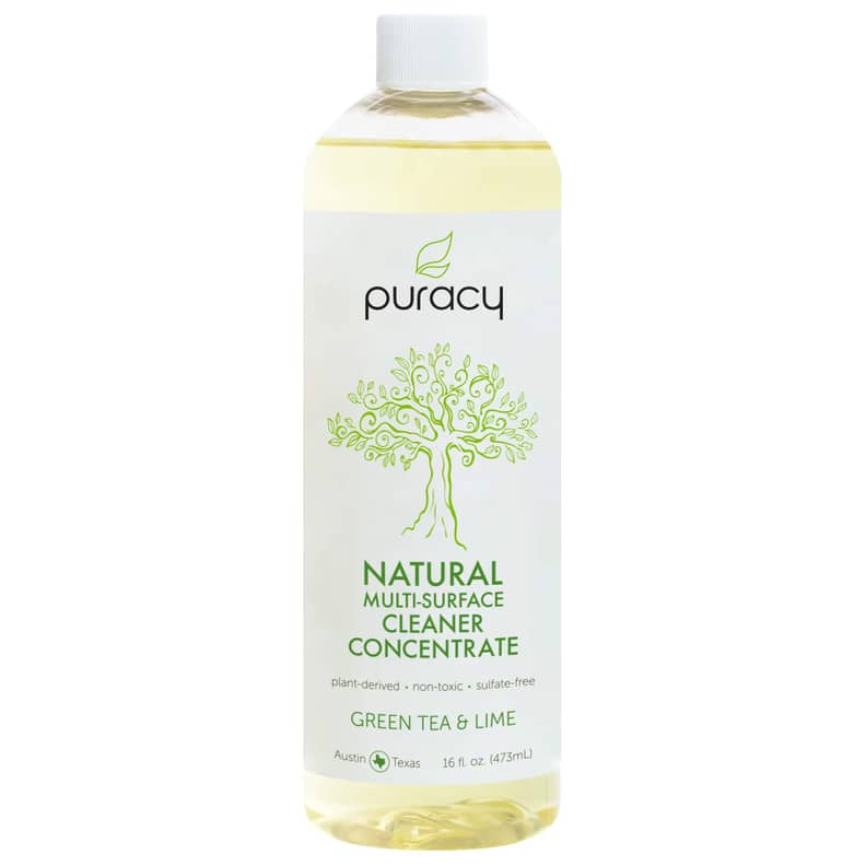 Puracy Natural Multi-Surface Cleaner Concentrate - Green Tea & Lime